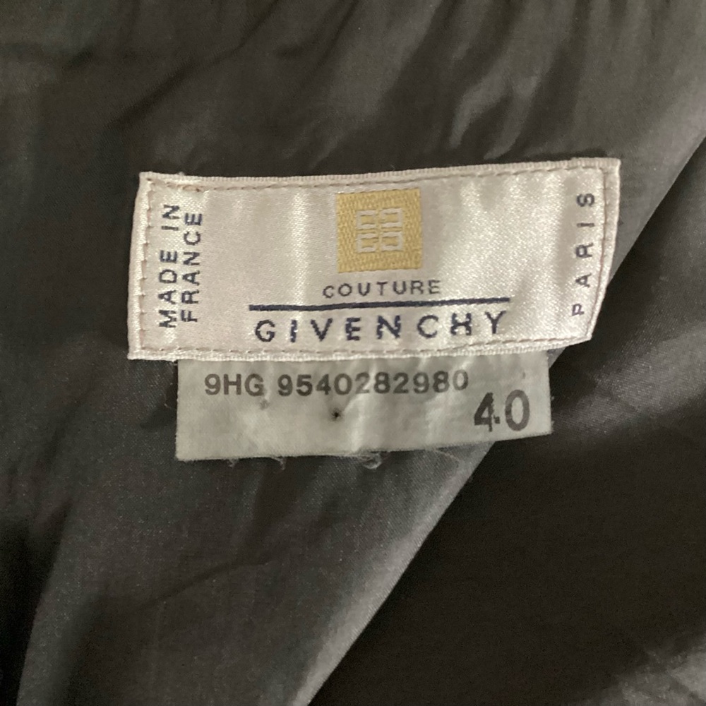 Givenchy Pencil Skirt Black Leather 40 - Picture 3 of 10